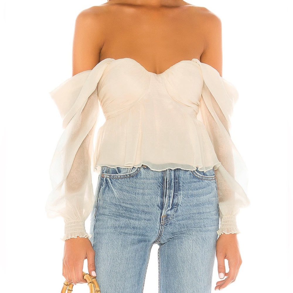 X REVOLVE BURNA BLOUSE - House of Harlow 1960